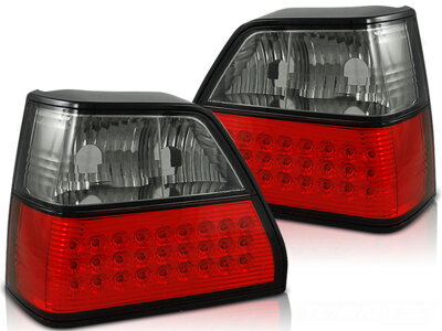 Zadné svetlá VW Golf II 83-91 Red Smoke Led