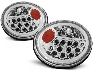 Zadné svetlá VW New Beetle 98-05 Chrome Led