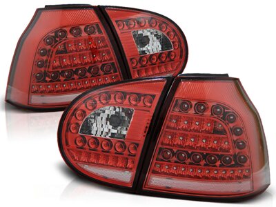 Zadné svetlá VW Golf V Red LED