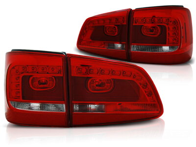 Zadné diodové svetlá na VW Touran II 2010+ Red White 