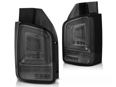 Zadné svetlá VW T5 10-15 Twin Door Smoke Dynamic LED