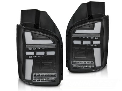 Zadné svetlá VW T6.1 Black Bulb Twin Door