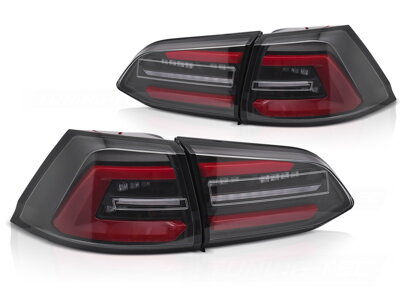 Zadné svetlá VW Golf 7 Variant 17-19 Black White Red Dynamic LED