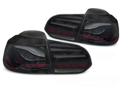 Zadné OLED svetlá VW Golf 6 Smoke