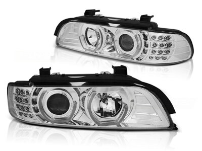 Predné svetlá BMW E39 3D LED Chrome