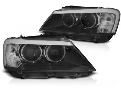 Predné svetlá BMW X3 F25 10-14 Black