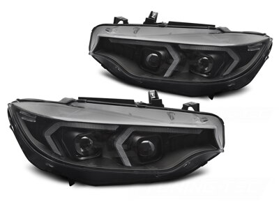 Predné svetlá BMW 4 F32/F33 Black Xenon