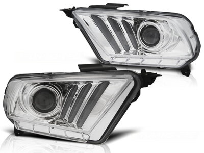 Predné svetlá Ford Mustang V 10-13 Tube Light Chrome