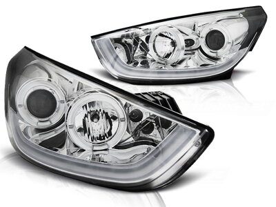 Predné svetlá Hyundai ix35 Chrome