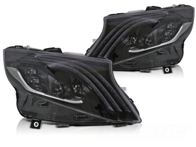 Predné Full LED svetlá Mercedes Vito W447 14-23 Black 