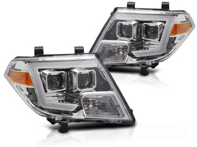 Predné svetlá Nissan Frontier 09-14 Chrome