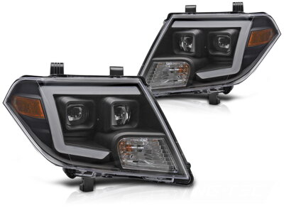 Predné svetlá Nissan Frontier 09-14 Black