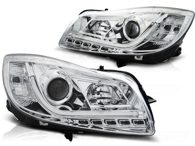 Predné svetlá Opel Insignia 08-12 Chrome Tube Light