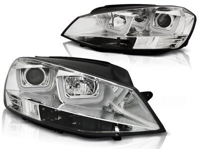 Predné svetlá VW Golf 7 U-TYPE Chrome
