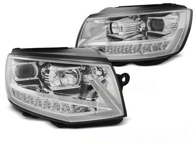 Predné svetlá VW T6 Chrome Dynamic LED