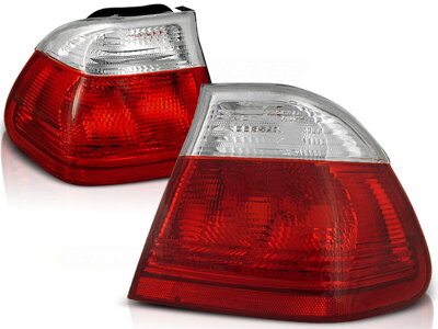 Zadné tuningové svetlá BMW E46 Sedan 98-01 Red White