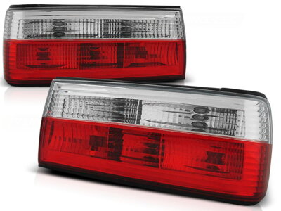 Zadné svetlá BMW E30 87-94 Clear Red