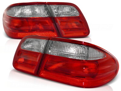 Zadné svetlá Mercedes W210 E 95-02 Red White