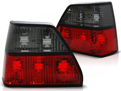 Zadné svetlá Volkswagen Golf 2 Red Smoke