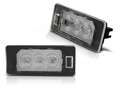 LED osvetlenie ŠPZ BMW E90/E39/E60/F10/X3/X5/X6 3xLED