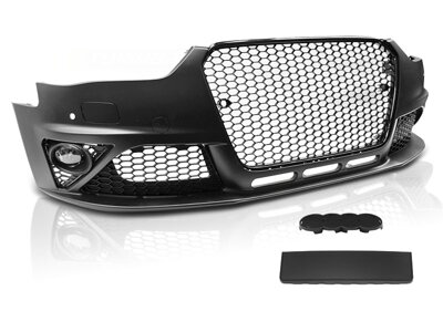 Predný nárazník Audi A4 B8 12-15 Sport Black PDC