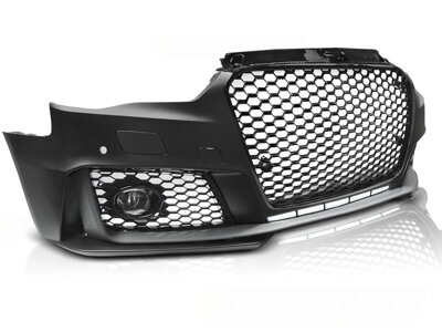 Predný nárazník Audi A3 8V 12-16 Sport Glossy Black PDC