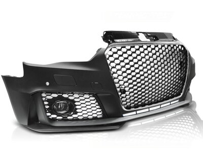 Predný nárazník Audi A3 8V 12-16 Sport Chrome Black PDC