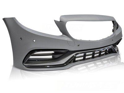 Predný nárazník Mercedes W205 18- Sport Style Black PDC