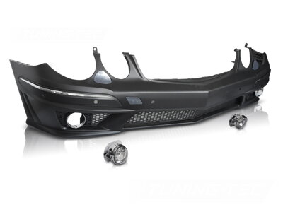 Predný nárazník Mercedes W211 06-09 Sport PDC ZPME47