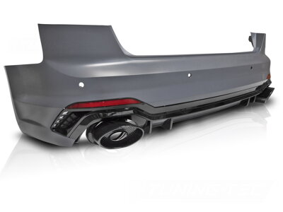 Zadný nárazník Audi A4 B9 15-19 Sport Style PDC