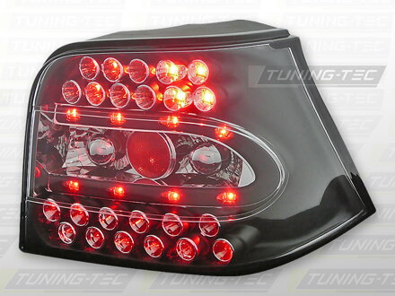 Zadné svetlá Volkswagen Golf 4 Black Led Zadné svetlá Volkswagen Golf 4 Black Led