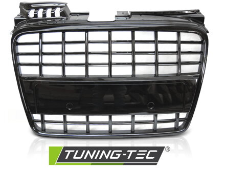 Predná maska Audi A4 (B7) 04-08 S8 Look Glossy Black
