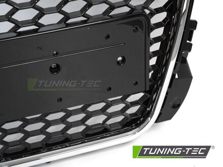 Predná maska Sport Audi A3 08-12 Black Chrome PDC