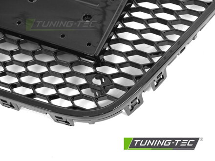 Predná maska Audi A6 C7 11-14 Sport Glossy Black PDC