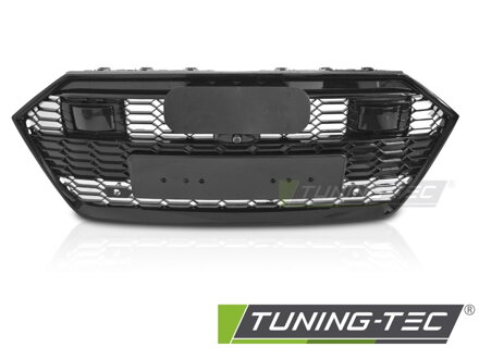 Predná maska Audi A7 C8 18-23 Glossy Black PDC