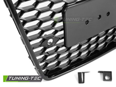 Predná maska Audi A8 D4 13-17 Glossy Black