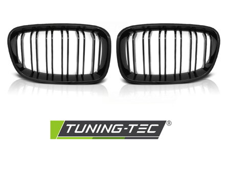 Maska BMW F20/F21 11-14 Glossy Black Double Bar