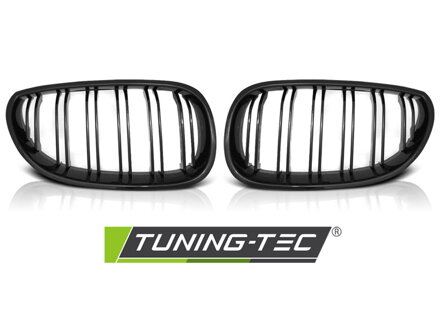 Predná maska BMW E60/E61 03-10 Black Double Bar M-LOOK