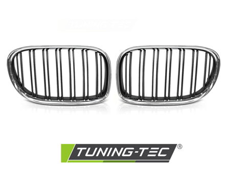 Maska BMW F01 09-15 Double Bar Chrome Black