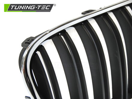 Maska BMW F01 09-15 Double Bar Chrome Black