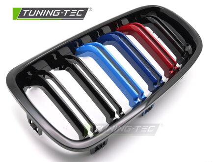 Športová maska BMW F30 / F31 Glossy Black Tri-Colour 