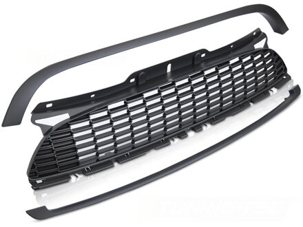 Predná maska Mini R56 R57 R55 JCW Style Matt Black Predná maska Mini R56 R57 R55 JCW Style Matt Black