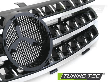 Maska Mercedes ML W164 05-08 Black Chrome