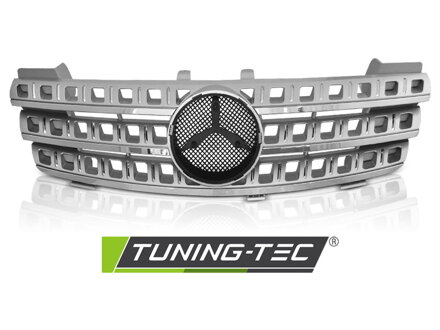 Maska Mercedes ML W164 05-08 Silver Chrome