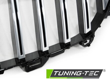 Predná maska Mercedes W213 16-19 Chrome Black