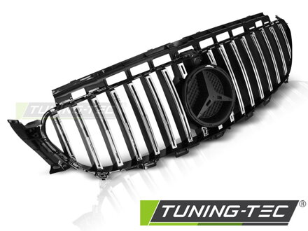 Predná maska Mercedes W213 16-19 Chrome Black