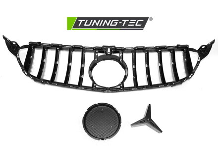 Maska Mercedes W205 14-18 GT Glossy Black Chrome