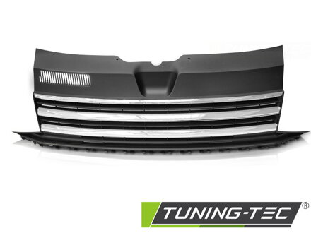 Predná maska VW T6 15-19 Black Chrome