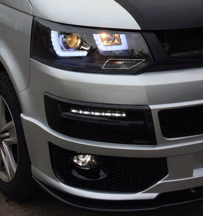 Rámik s LED denným svietením VW T5 10-15