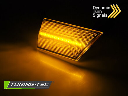 Bočné dynamické LED smerovky Opel Vectra C Smoke